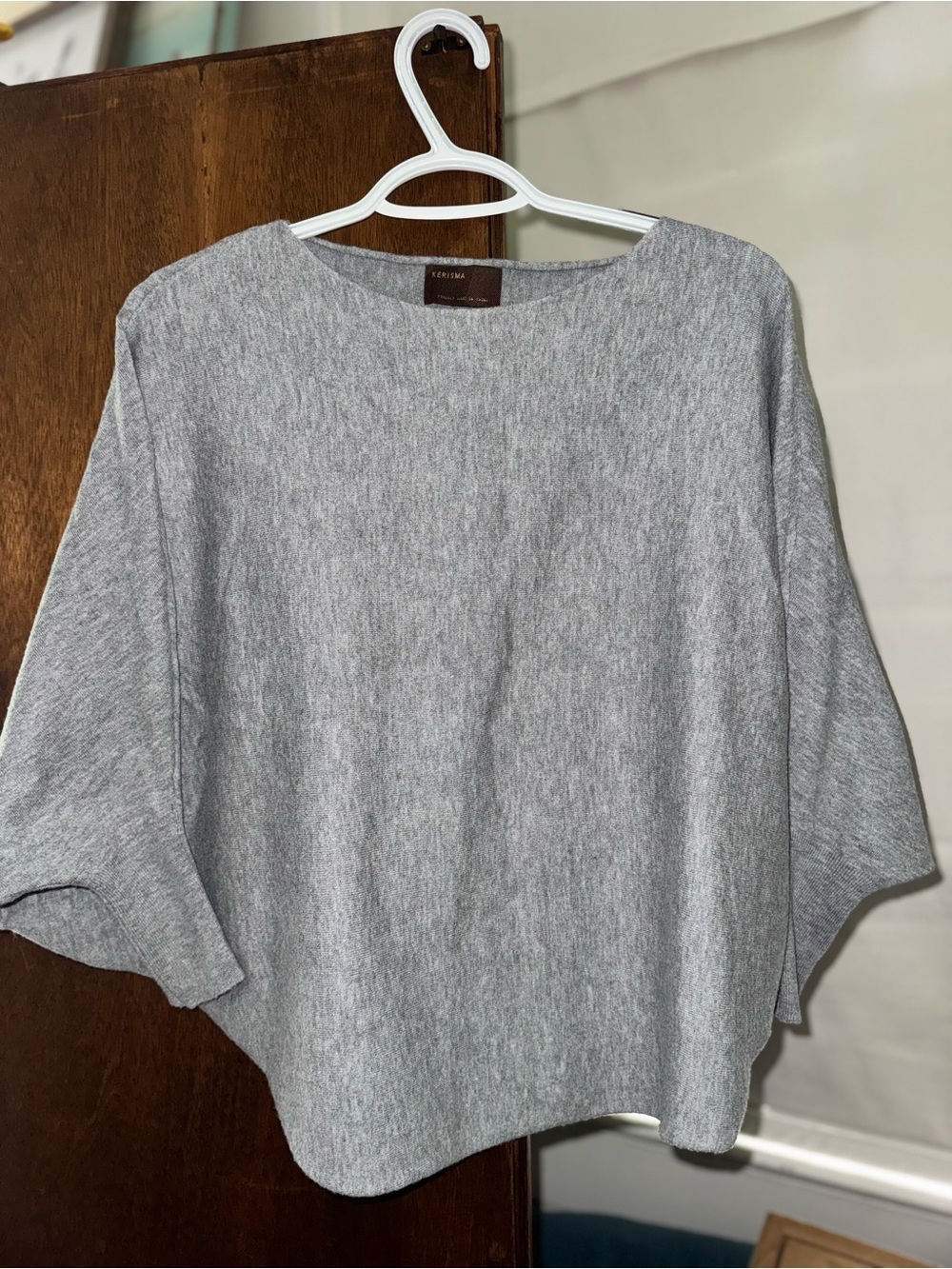 Kerisma Heather Gray Knit Top